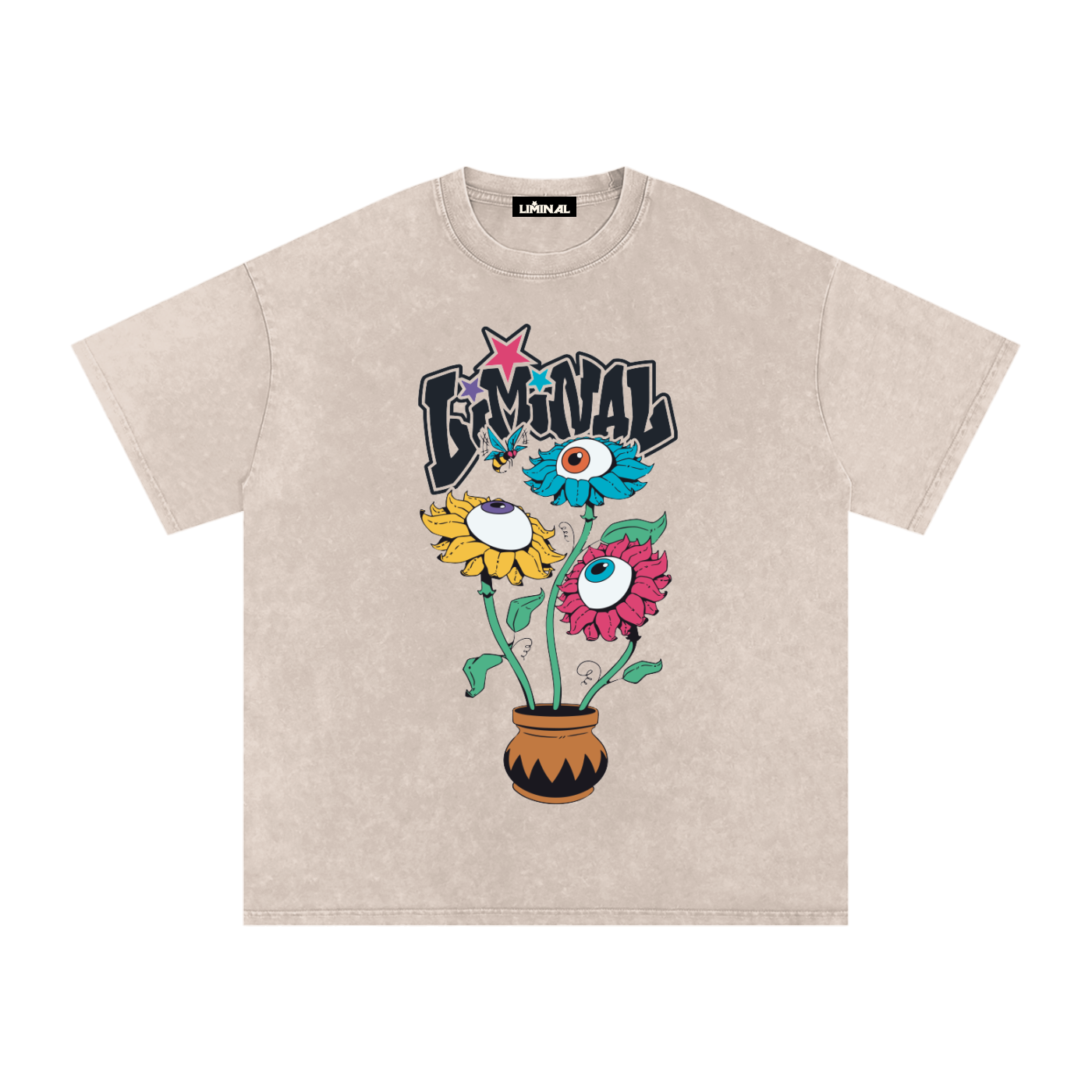 Strange Bloom - LIMINAL Snow Wash Cotton Shirt