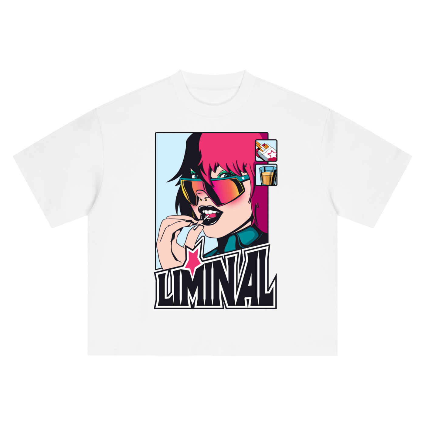 Warehouse Punk - LIMINAL Boxy Oversized Cotton Shirt